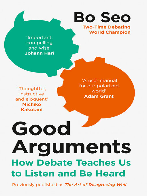 Cover image for Good Arguments